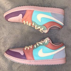 Jordan 1 low Easter pastel